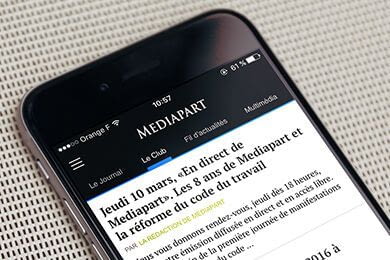 Refonte de l'application mobile