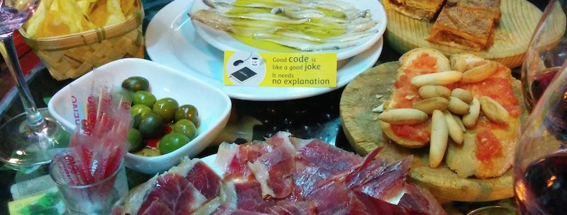Tapas y  sangria